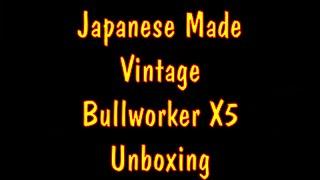 Vintage Japanese-Made Bullworker X5 Unboxing