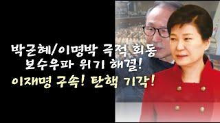 박근혜/이명박 극적 회동 보수우파 위기 해결! 이재명 구속, 탄핵기각.(241221)