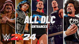 WWE 2K24: All DLC Superstar Entrances & Winning Outros