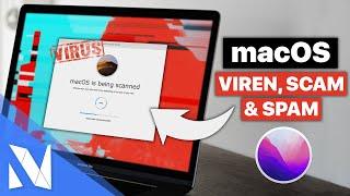 macOS VIREN, SPAM & SCAM erkennen und löschen! (Einstellungen, Tipps & Tricks!) | Nils-Hendrik Welk