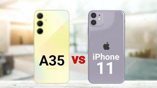 Samsung A35 vs iPhone 11