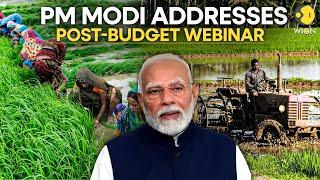 PM Modi LIVE:  PM Modi Addresses Post-Budget Webinar On Agriculture And Rural Prosperity | WION LIVE