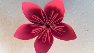 How to Make Origami  Paper Flower | Diy  Paper Flower | Easy Paper Flower.