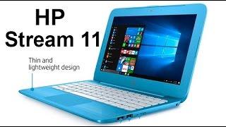 HP Stream 11-Y013CA Notebook N3060, Aqua Blue