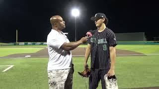 SLC Pitcher Owen Proksch w a 10K shutout vs Keller n the 6 A Regional Final to take game 1 of 3SLC P