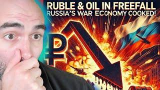 Ruble & Oil in Freefall, Putin's War Economy COOKED!