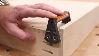 How to build cabinet drawers for undermount slides