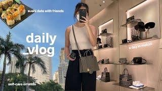 daily vlog ️ a day in makati, self-care errands, reunited with college friends 