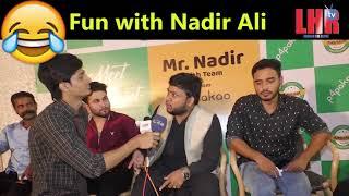 Fun with Prankster Nadir Ali in Pakistan |shahmeer | Lahore TV| For India