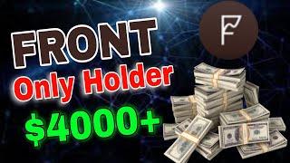 Front coin Urgent News Today! Frontier Front Price Prediction