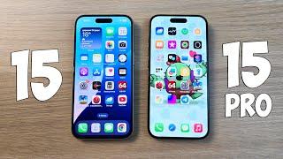 IPHONE 15 VS IPHONE 15 PRO - ЧТО ВЫБРАТЬ? ПОЛНОЕ СРАВНЕНИЕ!