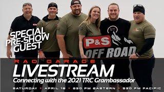 RAD GARAGE LIVESTREAM | Connecting with TRC Grambassador of the Year: Alex Dewar (aka BuckyVW)