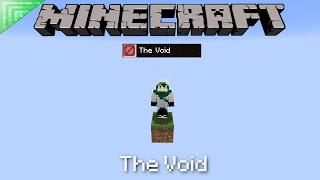 How to make a Void World in Minecraft