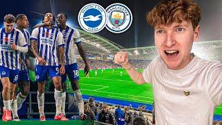 The Moment BRIGHTON BEAT MAN CITY!! 