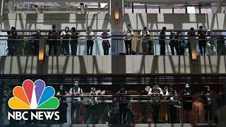 Pro-Democracy Protests Continue In Hong Kong Despite Coronavirus Restrictions | NBC News