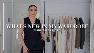 What's New In My Wardrobe (H&M, ZARA, MASSIMO DUTTI & MORE) | Samantha Frances