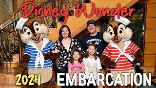 Disney Wonder Alaskan Cruise 2024: Embarkation