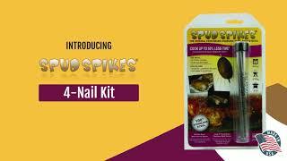 Spud Spikes 4-Nail kit