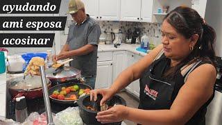 Milanesas Nos prepara alejandra y tortillas echas amano algo sencillo pero rico amigos