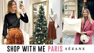 Sezane & Octobre Editions | Shop With Me in Paris Vlog | Winter 2022