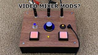 DIY GLITCHY VIDEO MIXER - Modding Karl Klomp's Dirty Video Mixer for Even More Visual Glitches