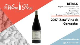 First Glass Weekly Wine Tasting - Zeta Garnacha