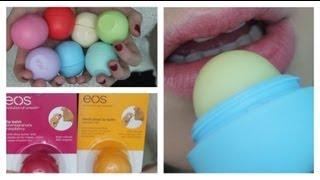 EOS Lip Balm Review + Collection 