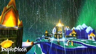 Winter Tundra HomeWorld From Spyro 2, Rain and Thunder Edition (1 Hour) ️️