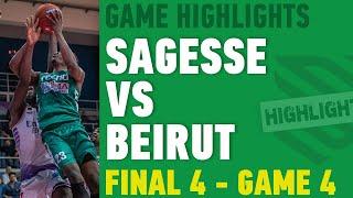 Highlights Sagesse vs Beirut - Final 4 - Game 4 - 10 May 2024 - TO THE FINALS 