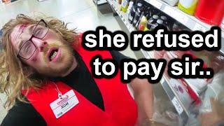 When Cops Save Employees From Mentally Insane Customers