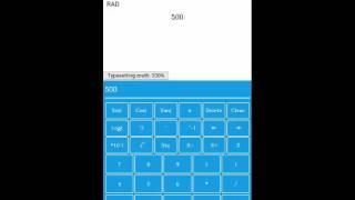 scientific calculator Ahoocalc "Standard Calculator"