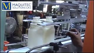 Sopladora de tarros Proceso de extrusión soplado