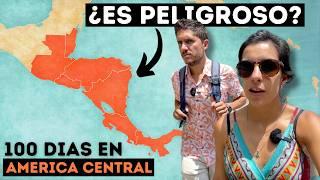 100 days traveling through CENTRAL AMERICA in a motorhome  6,400km from Panama to Belize