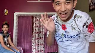 TEACHING DANCE TO SISTER  || W/ Sister | Akash Thapa ||