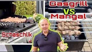 Das habe ich nicht erwartet / Gasgrill gegen Mangal / Schaschlik Rezept / Vergleich