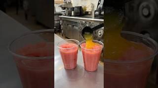 Yuzu Strawberry frozen lemonade  #shorts #viral