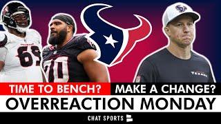 Texans Overreaction Monday: Texans Offensive Line NEEDS Change + Has DeMeco Ryans Lost His Touch?