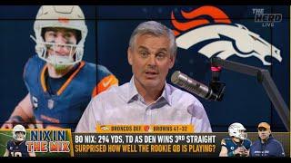 THE HERD | Colin Cowherd STUNS, Bo Nix And Denver Broncos Can Win MULTIPLE Playoff Games | NFL