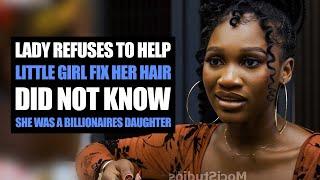Lady Refuses To Help Little Girl Fix Her Hair, Did Not Know.. | Moci Studios
