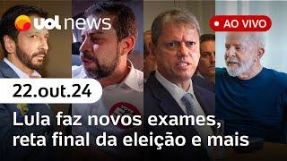 Lula fala com Putin e faz mais exames após acidente; Nunes alfineta Bolsonaro, eleição na reta final