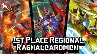 1st Place Regional Ragnaloardmon Deck Profile • EX6 ENG