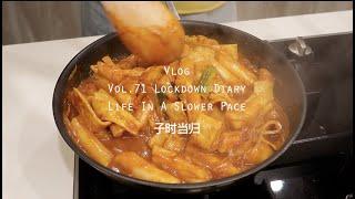 Vlog.71 | Sydney Diary | Korean Spicy Rice Cake | Potato Sandwich | Hamburger Steak