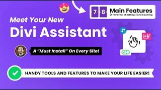 Introducing The Divi Assistant Plugin By Pee-Aye Creative!