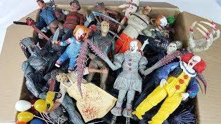 BIG BOX FULL OF HORROR ACTION FIGURES