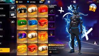 OPENING BOXES  SPENDING 22.000 DIAMONDS JUST IN BOXES  FREE FIRE