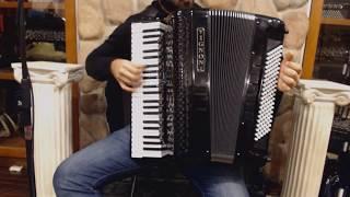 2794 - Black Vignoni FS15VSX Piano Accordion Converter Free Bass LMMH 45 120 $7999