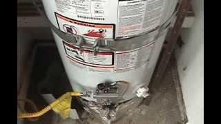 Water Heater Inspection B-roll