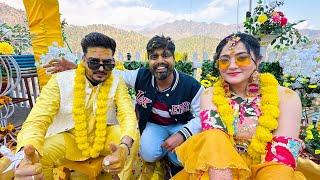 Haldi & Sangeet Vlog  Congratulations  Rachit Rojha & Sibbu for Wedding 