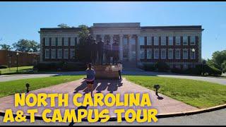 {2021} North Carolina A&T Walking Campus Tour in Greensboro, NC! HBCU