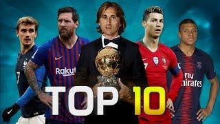 Top 10 Football Players of the Year 2018 (HD)